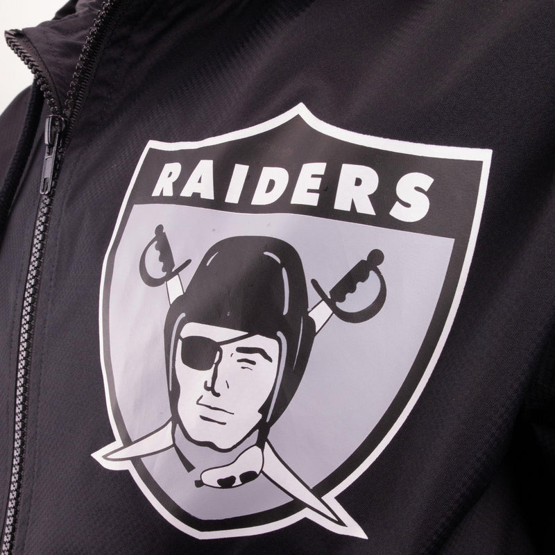 Oakland Raiders NFL Team Captain Windbreaker Jacket by Mitchell & Ness - new