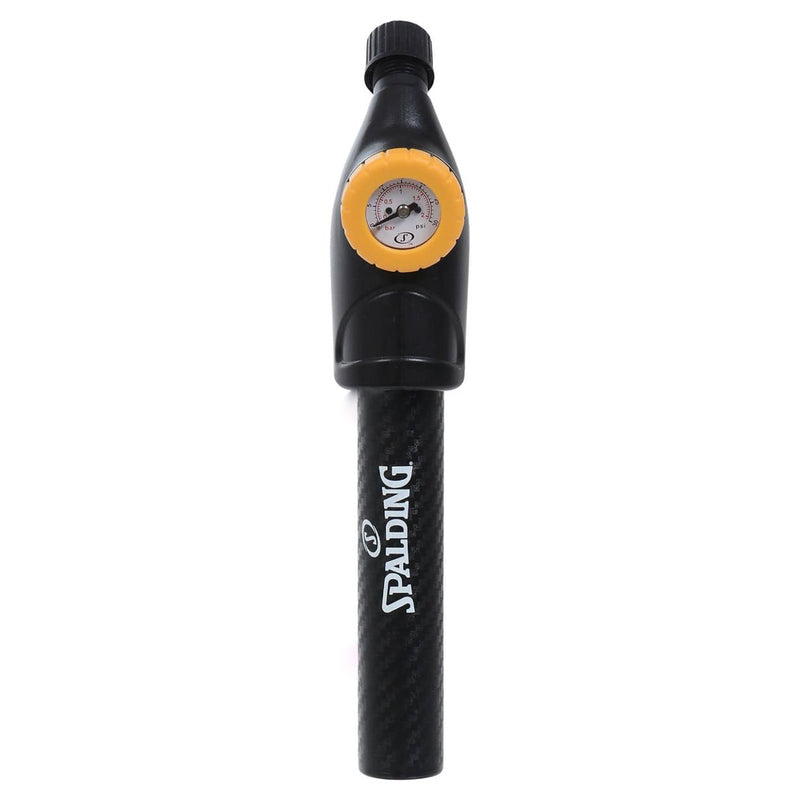 Official Spalding 8.5 Inch Dual Action Pump with Ball Pressure Gauge - new