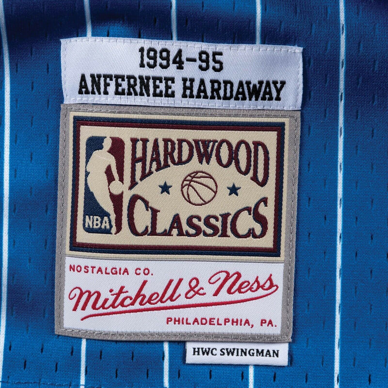 Orlando Magic Anfernee Hardaway 1994-95 Hardwood Classics Swingman NBA Road Jersey by Mitchell & Ness - new