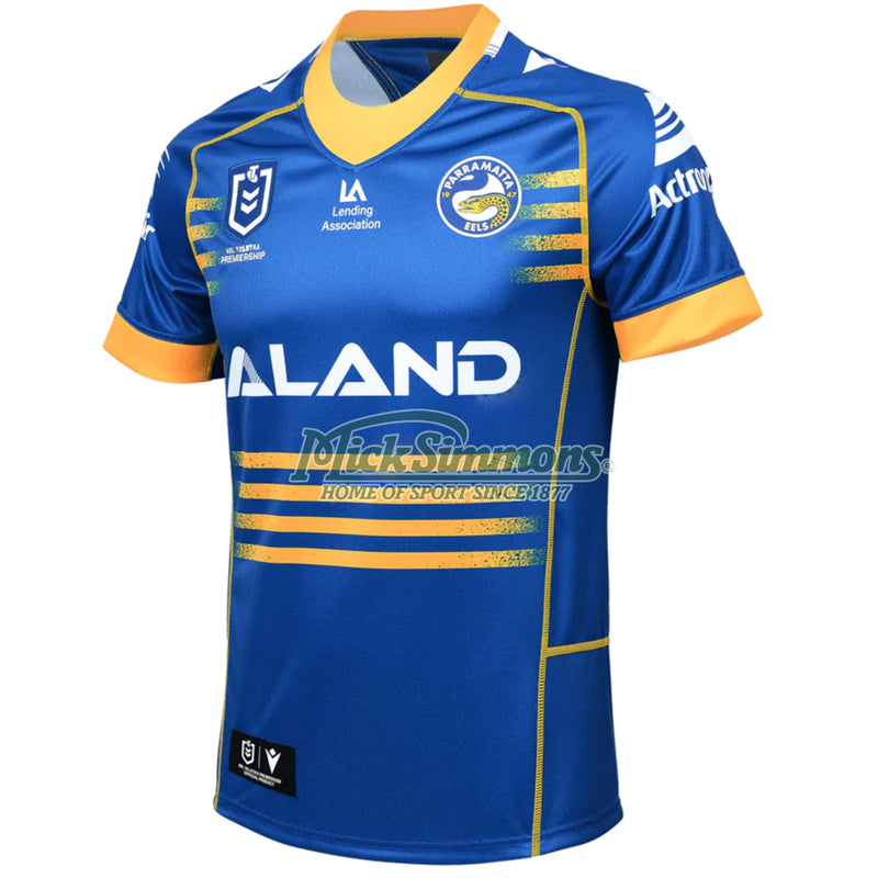 Parramatta Eels 2023 Men's  Home Jersey NRL Rugby League by Macron - new