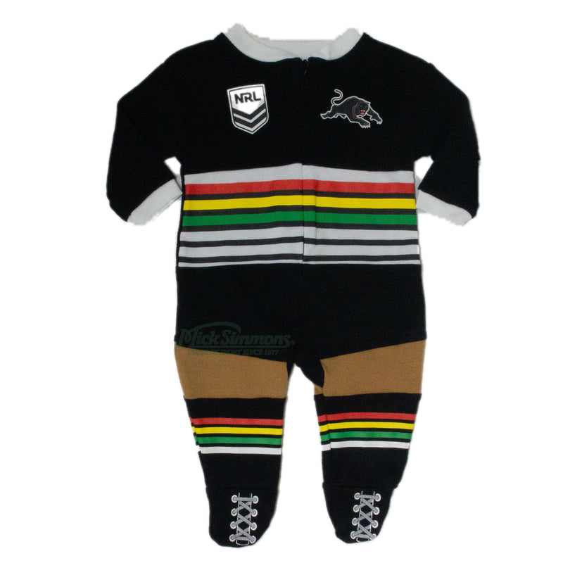 Penrith Panthers Original Footysuit Romper Kids Baby Infants Suit - Mick Simmons Sport