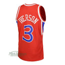 Philadelphia 76ers Allan Iverson 1996-97 Hardwood Classics Alternate Jersey by Mitchell & Ness-Mick Simmons Sport