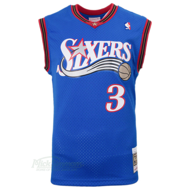 Philadelphia 76ers Allen Iverson 2000-01 Royal Swingman Jersey by Mitchell & Ness - new