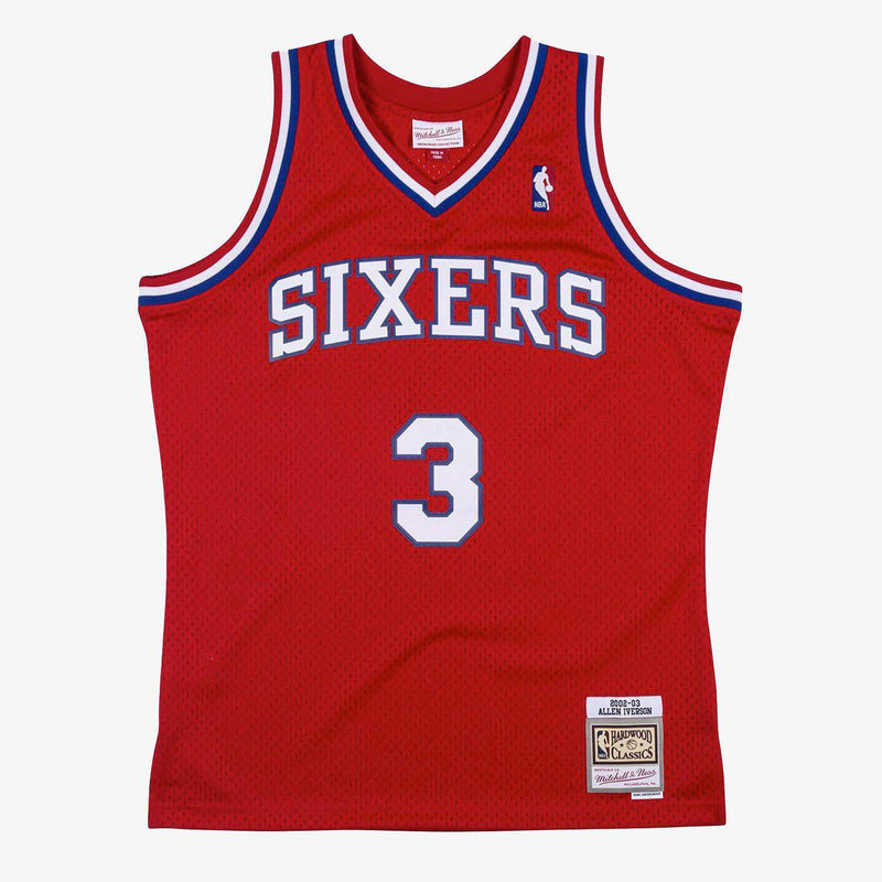 Philadelphia 76ers Allen Iverson 2002-03 NBA Swingman Jersey by Mitchell & Ness - new