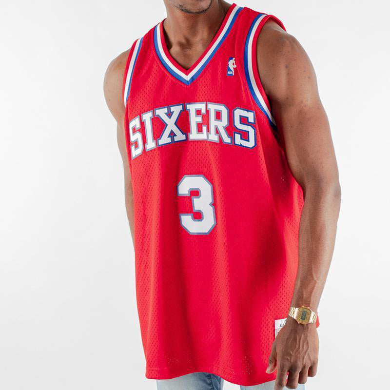 Philadelphia 76ers Allen Iverson 2002-03 NBA Swingman Jersey by Mitchell & Ness - new