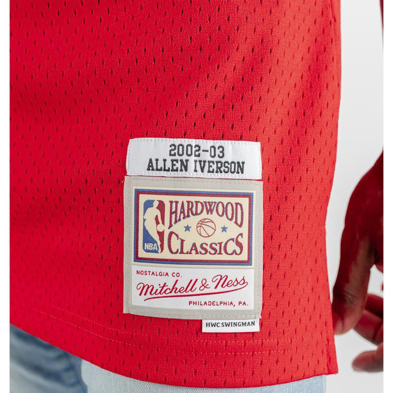 Philadelphia 76ers Allen Iverson 2002-03 NBA Swingman Jersey by Mitchell & Ness - new