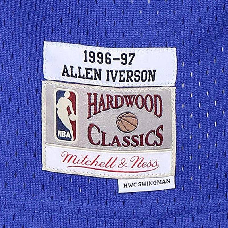 Philadelphia 76ers Allen Iverson 3 1996-97 Hardwood Classics Swingman Jersey by Mitchell & Ness - new