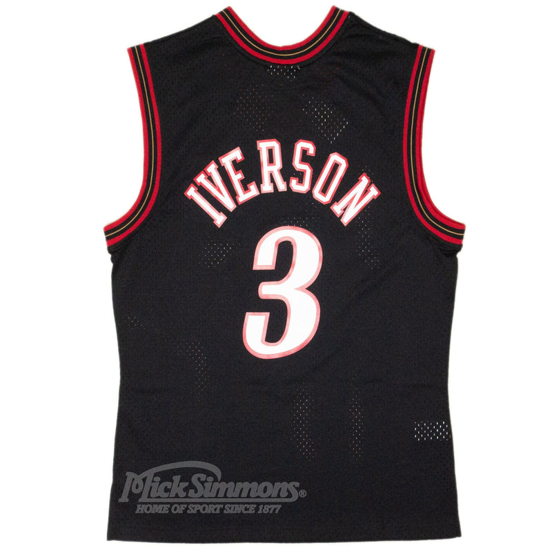 Philadelphia 76ers Allen Iverson 3 Road 2000-01 NBA Swingman Jersey by Mitchell & Ness - new