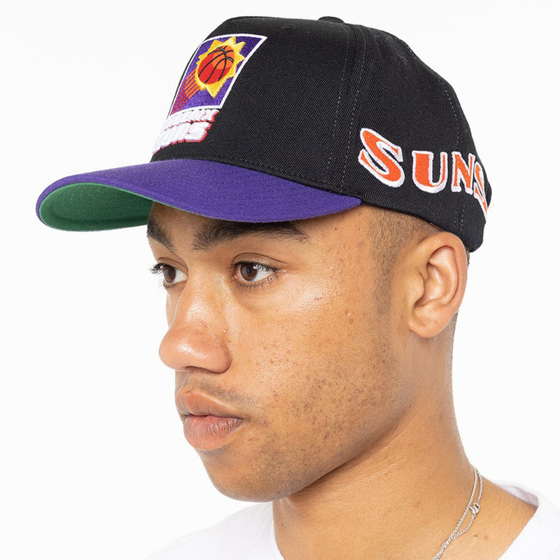 Phoenix Suns Swirl Classic Red Snapback Cap NBA by Mitchell & Ness - new