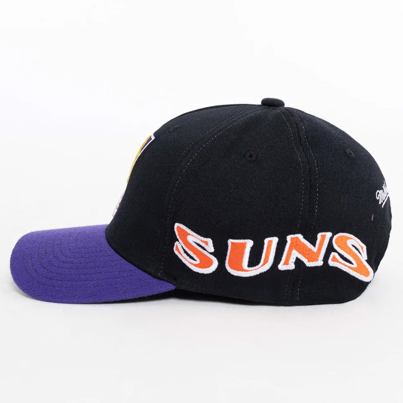 Phoenix Suns Swirl Classic Red Snapback Cap NBA by Mitchell & Ness - new