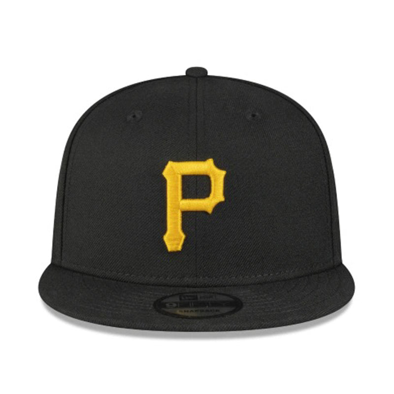 Pittsburgh Pirates Official Team Colours 9FIFTY Snapback Adjustable Cap - Black - new