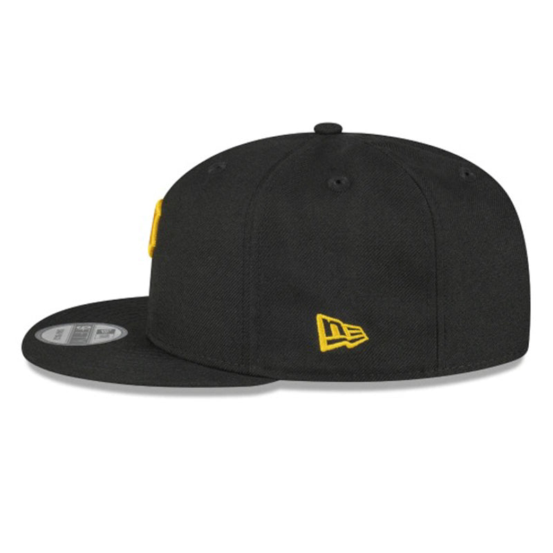 Pittsburgh Pirates Official Team Colours 9FIFTY Snapback Adjustable Cap - Black - new