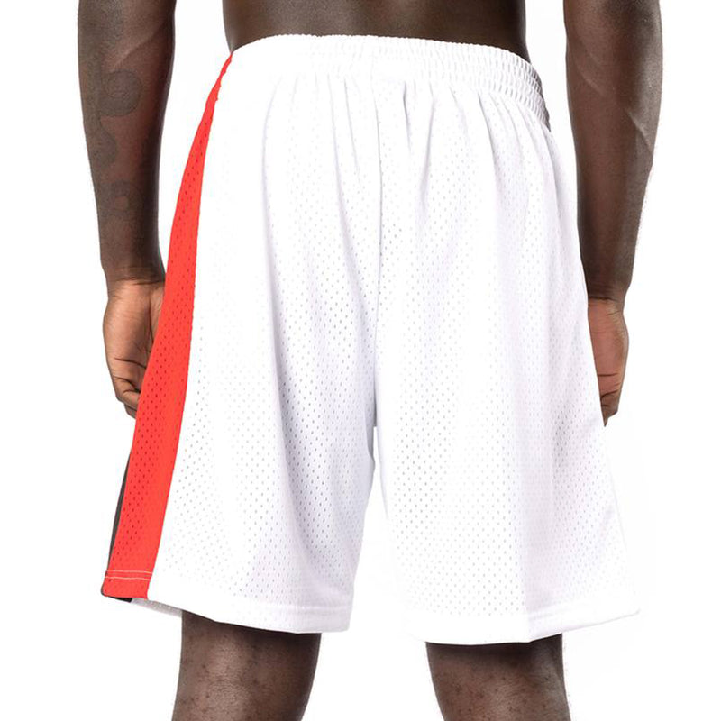 Portland Trail Blazers 1996-97 Hardwood Classics White NBA Shorts by Mitchell & Ness - new