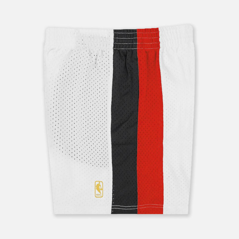 Portland Trail Blazers 1996-97 Hardwood Classics White NBA Shorts by Mitchell & Ness - new