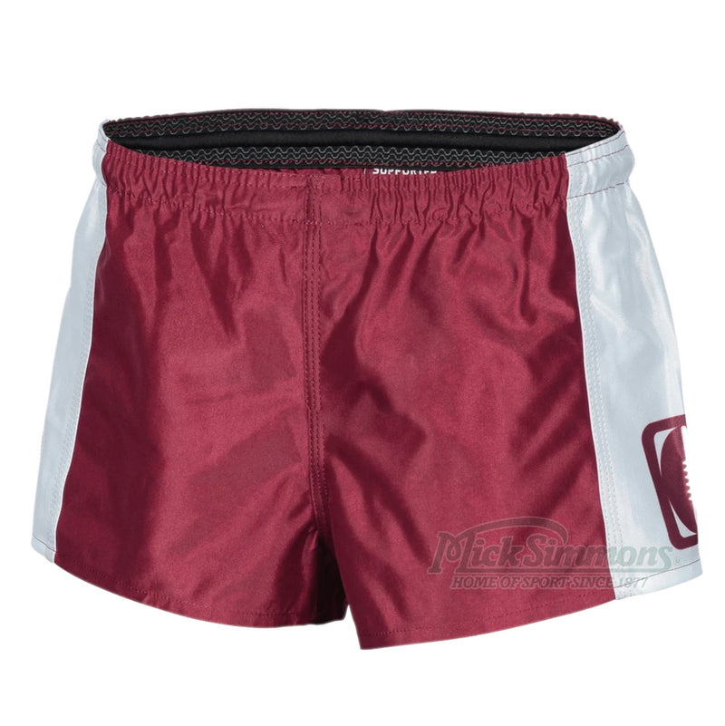 Queensland Maroons Men's State of Origin Hero Rugby League Footy Shorts - new