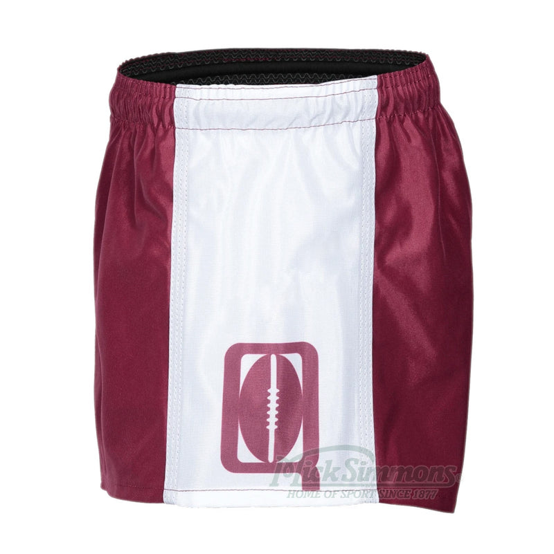 Queensland Maroons Men's State of Origin Hero Rugby League Footy Shorts - new