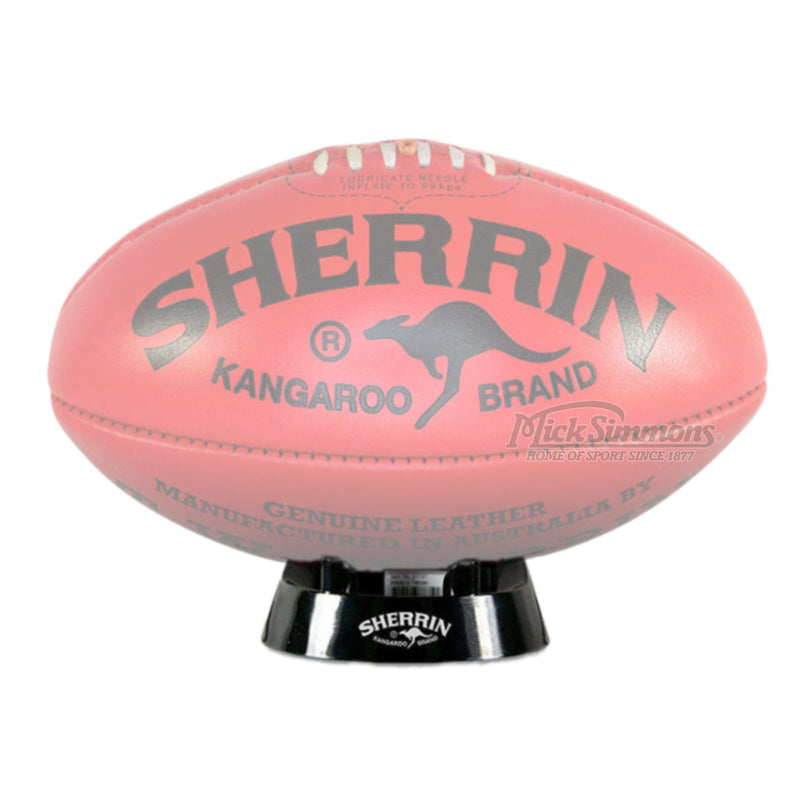 Sherrin Display AFL Ball Stand- Black - new