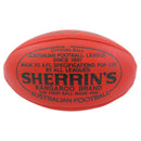 Sherrin Kangaroo Leather Official AFL Ball (Full Size) - Red - Mick Simmons Sport