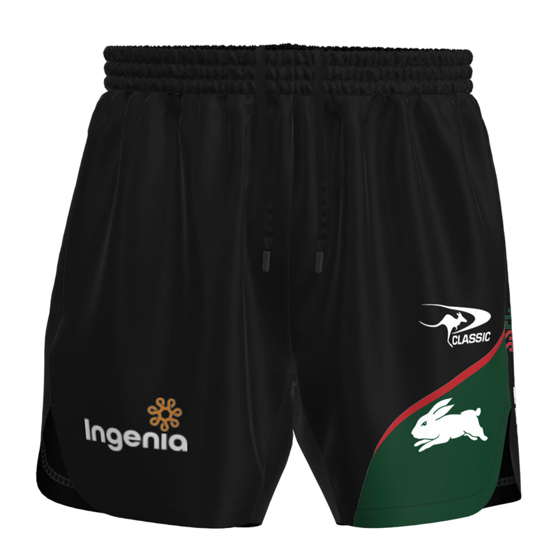 South Sydney Rabbitohs 2023 Men's Training Shorts NRL Rugby League by Classic - new