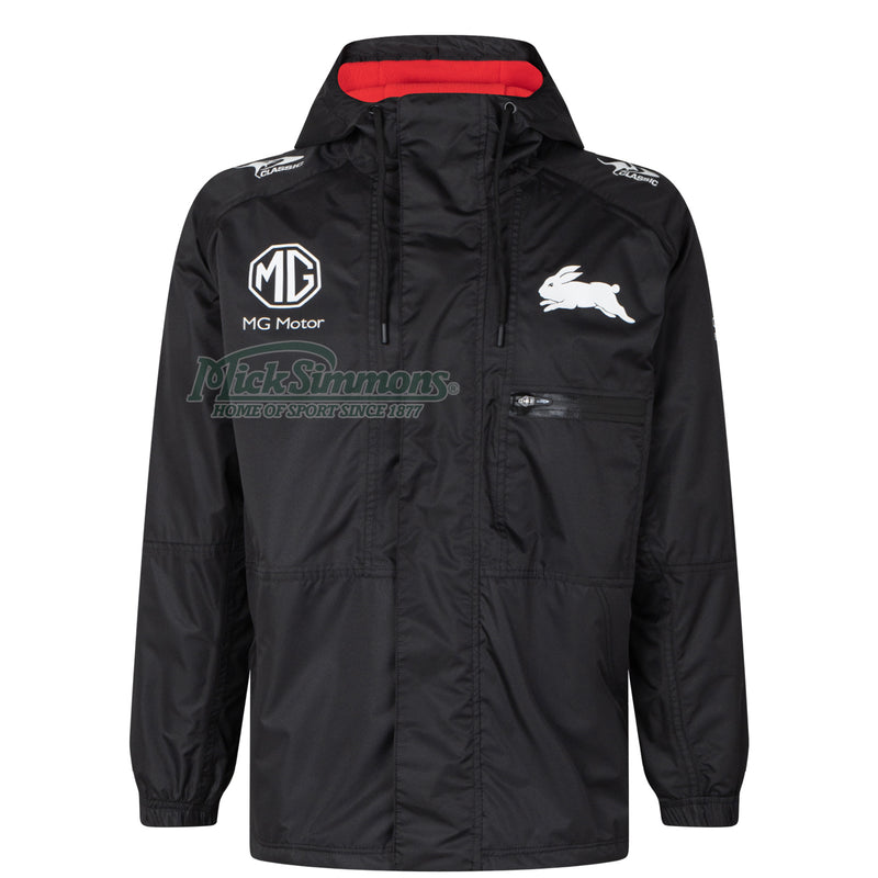 South Sydney Rabbitohs Mens 2023 Wet Weather Jacket NRL Rugby League by Classic - new