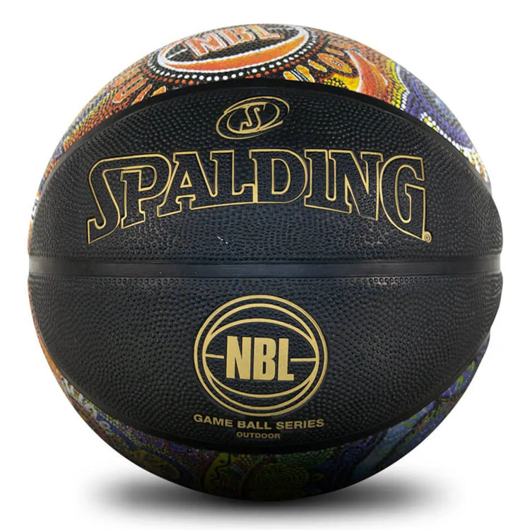 Spalding NBL Indigenous Outdoor Basketball - Size 7 - new