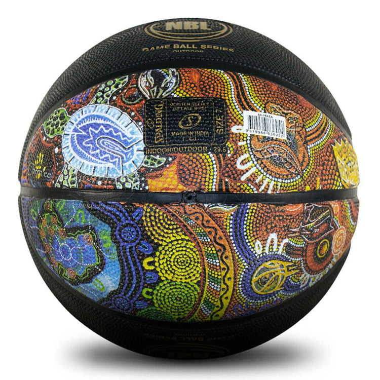 Spalding NBL Indigenous Outdoor Basketball - Size 7 - new