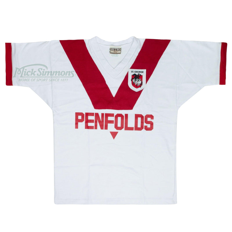 St George Dragons 1979 NRL Vintage Retro Heritage Rugby League Jersey Guernsey - new