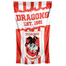 St George Illawarra Dragons NRL Cape / Wall Flag Rugby League - new