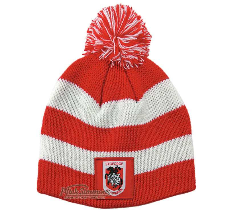St George Illawarra Dragons NRL Rugby League Baby Infant Beanie - new