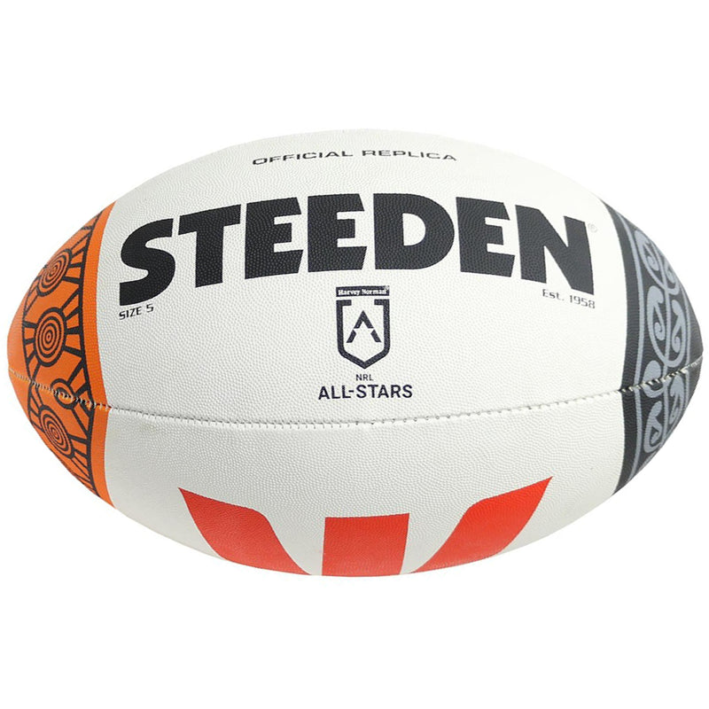 Steeden NRL Indigenous All Stars Replica Rugby League Ball Size 5 (Full Size) - new