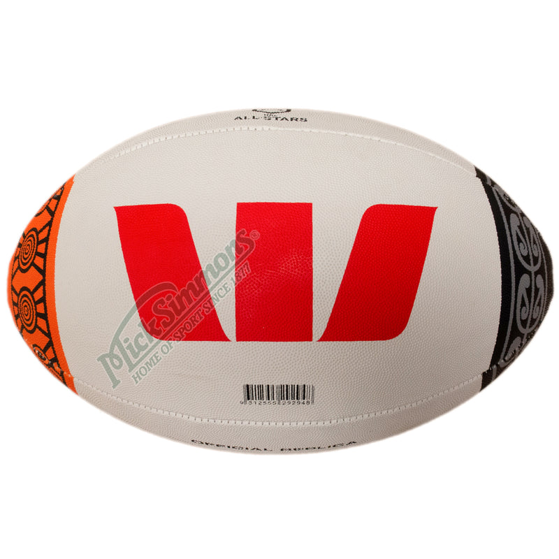 Steeden NRL Indigenous All Stars Replica Rugby League Ball Size 5 (Full Size) - new