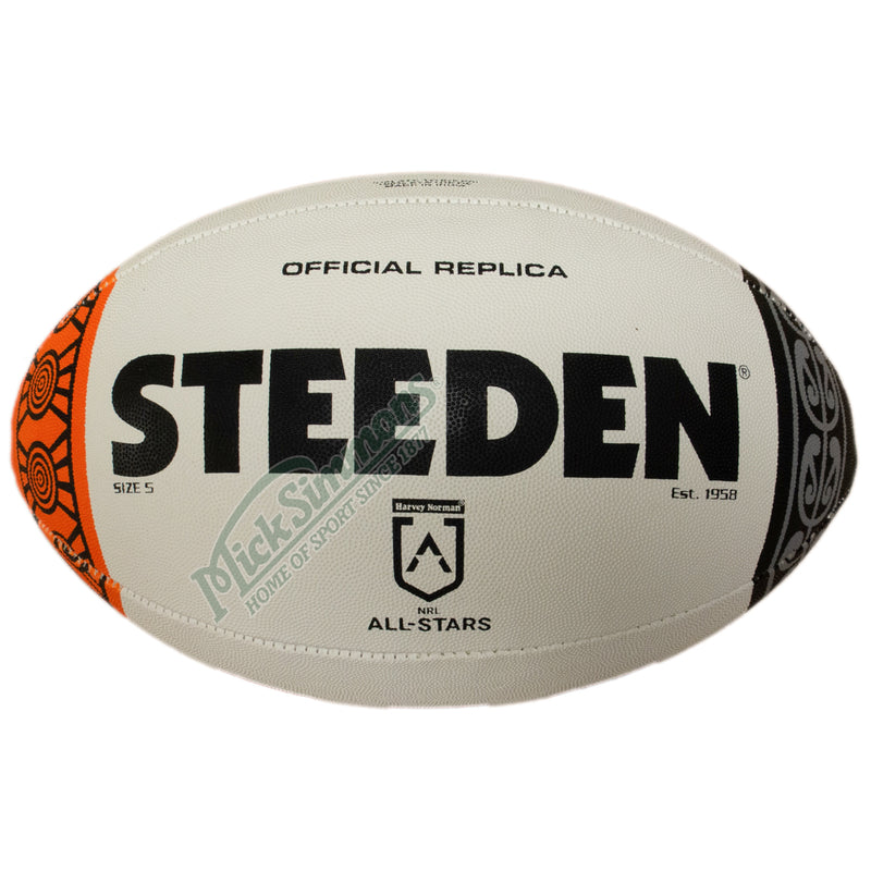 Steeden NRL Indigenous All Stars Replica Rugby League Ball Size 5 (Full Size) - new