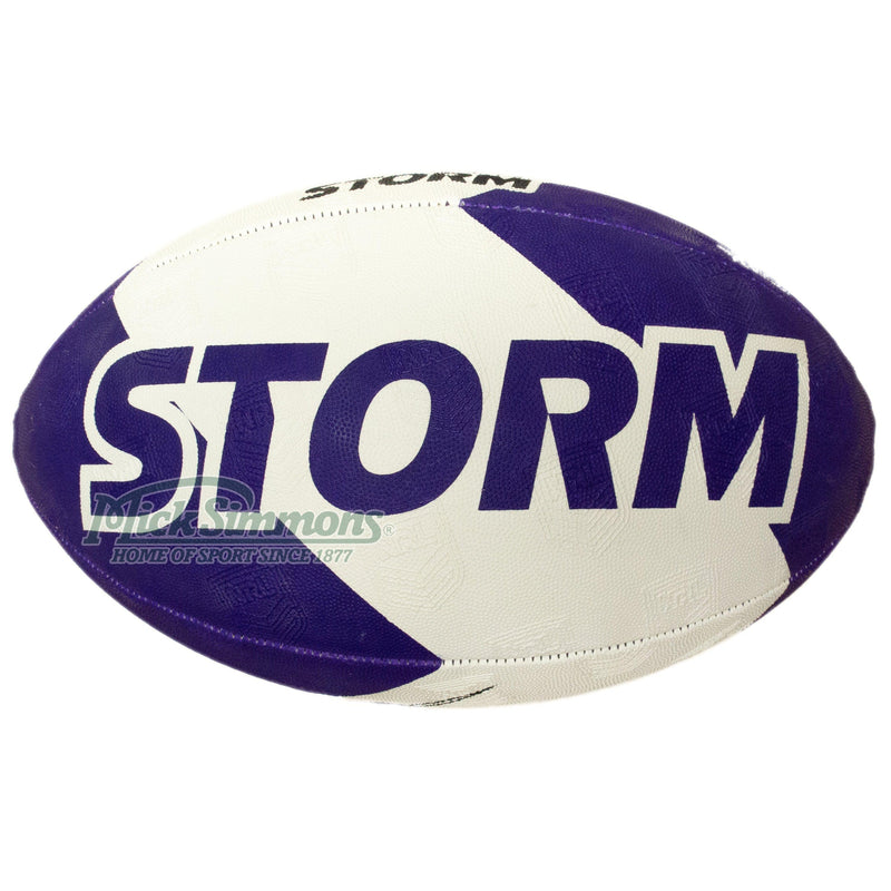 Steeden NRL Melbourne Storm Rugby League Supporter Ball Size 5 (Full Size) - new