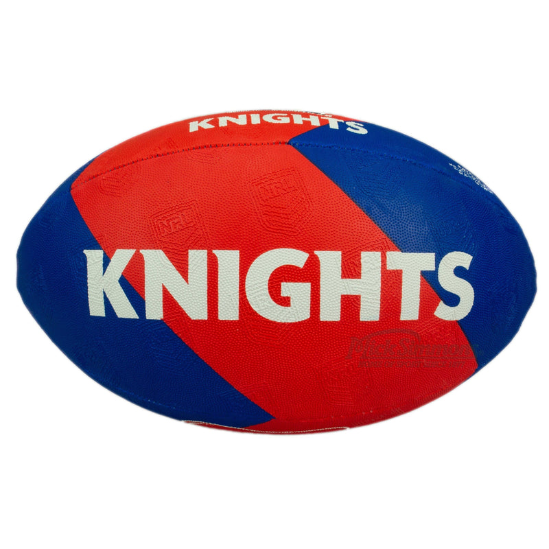 Steeden NRL Newcastle Knights Rugby League Supporter Ball Size 5 (Full Size) - new