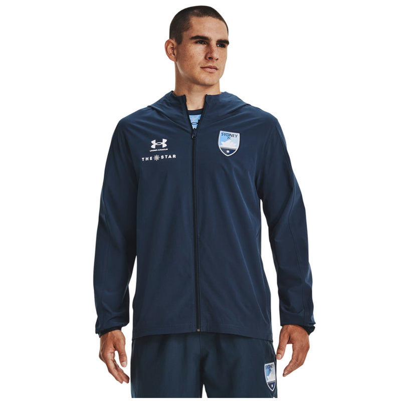 Sydney FC Men's 2023/24 Training Shell Jacket Football (Soccer) by Under Armour - new