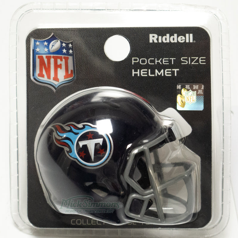 Tennessee Titans NFL Riddell Pocket Size Speed Helmet - new