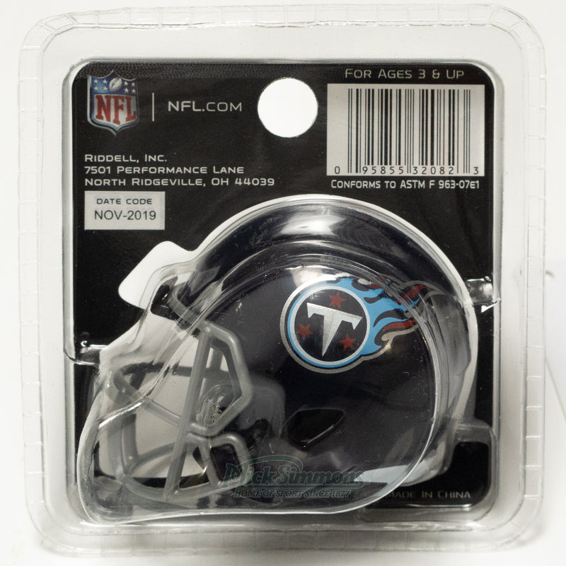 Tennessee Titans NFL Riddell Pocket Size Speed Helmet - new