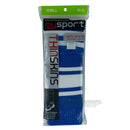 Thin Skins Football Socks - Royal with 2 White Stripes / White Hoops Thinskins - new
