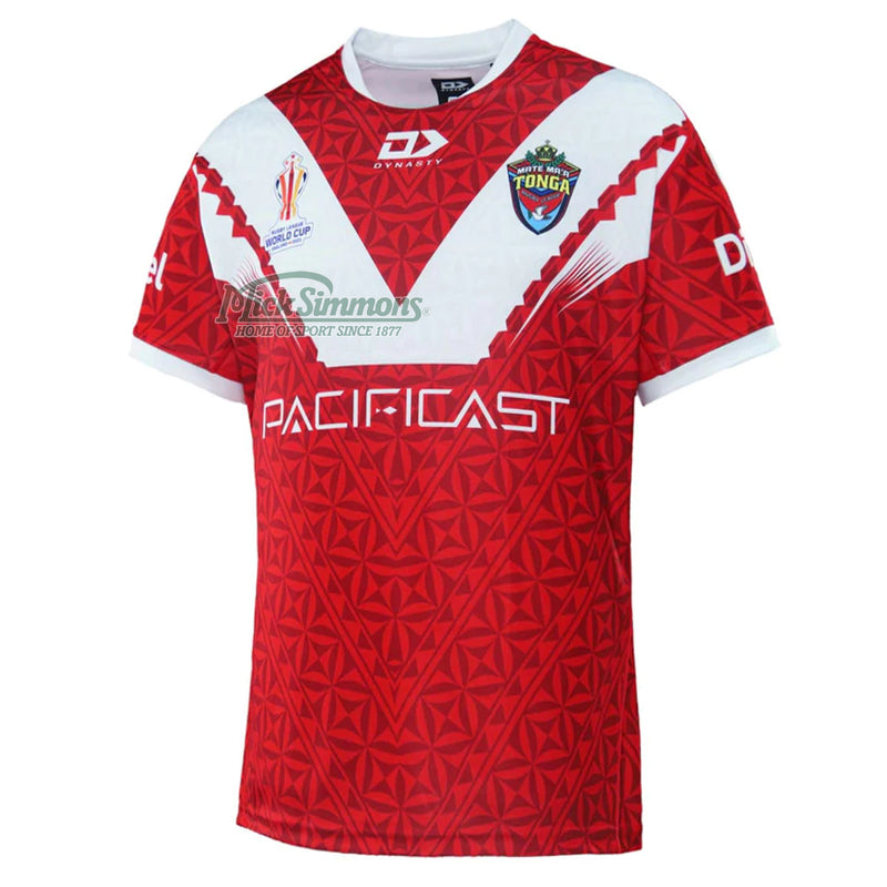 Tonga RL World Cup 2022 Men's Replica Home Jersey Rugby League - new