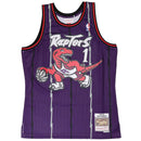 Toronto Raptors Tracy McGrady 1 Road 1998-99 Hardwood Classics Swingman by Mitchell & Ness - Purple - new