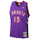 Toronto Raptors Vince Carter 15 Road 1990-00 Hardwood Classics Swingman NBA Jersey by Mitchell & Ness - new