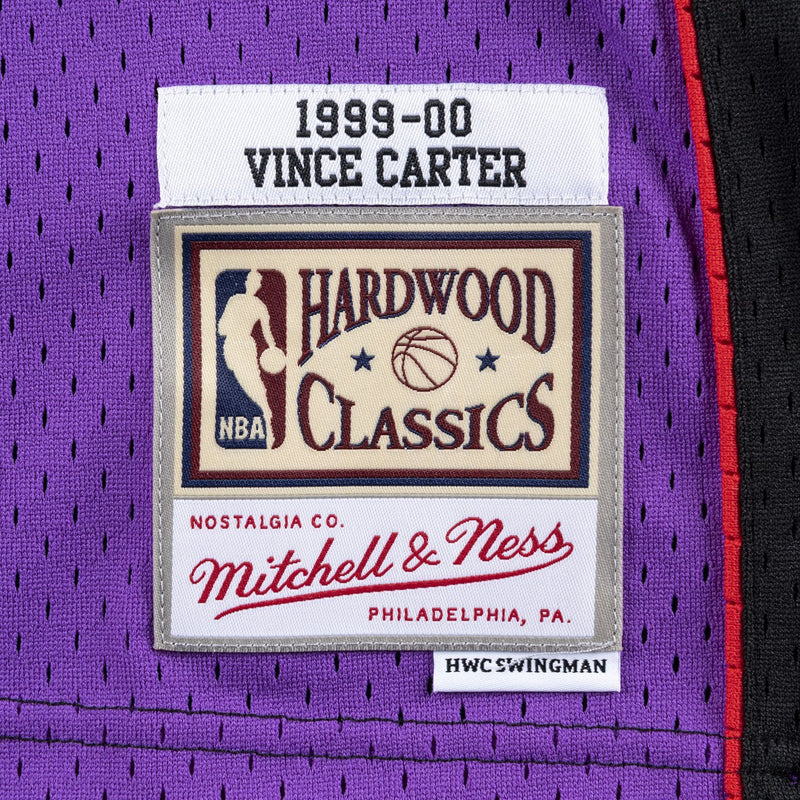 Toronto Raptors Vince Carter 15 Road 1990-00 Hardwood Classics Swingman NBA Jersey by Mitchell & Ness - new