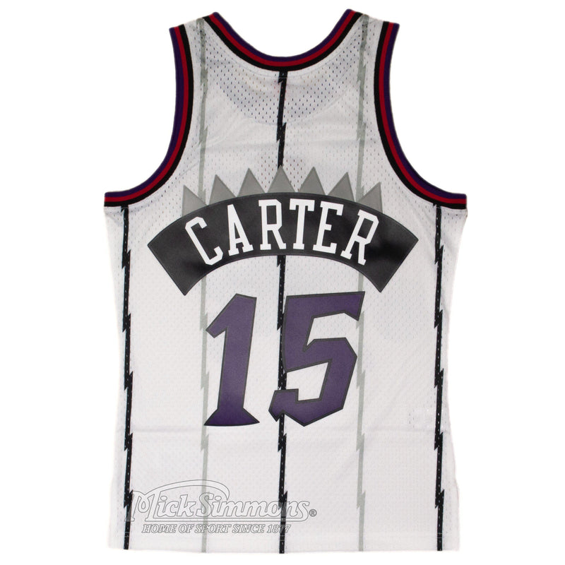 Toronto Raptors Vince Carter 1998-1999 Hardwood Classics Home Jersey by Mitchell & Ness - new