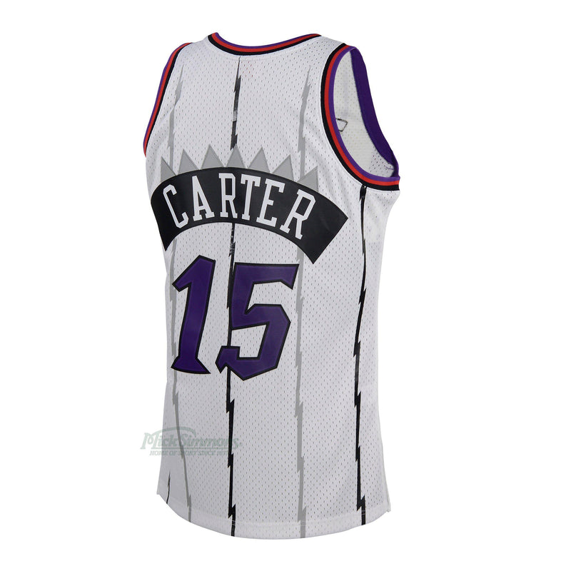 Toronto Raptors Vince Carter 1998-1999 Hardwood Classics Home Jersey by Mitchell & Ness - new