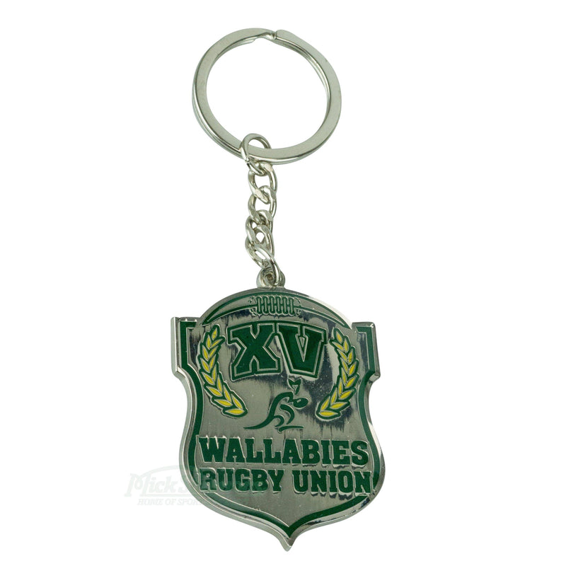 Wallabies Logo Key Ring - new