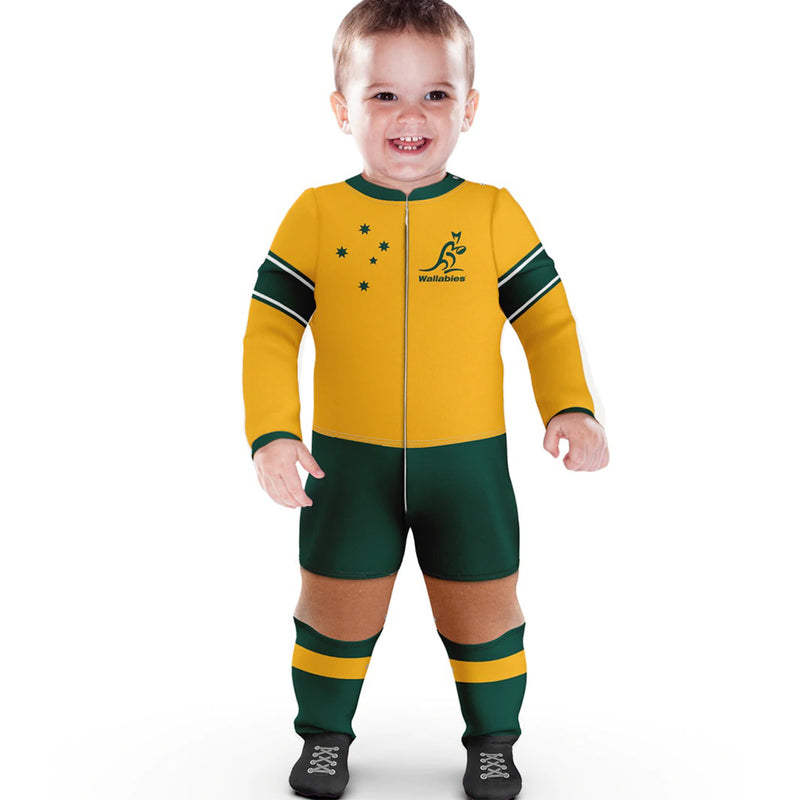 Wallabies Original Infant Long Footysuit Baby Romper Kids Baby Infants Suit - new