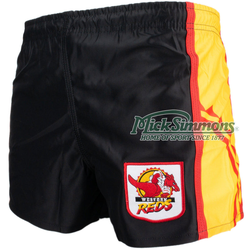 Western Reds NRL Retro Supporter League Rugby League Footy Mens Shorts - new