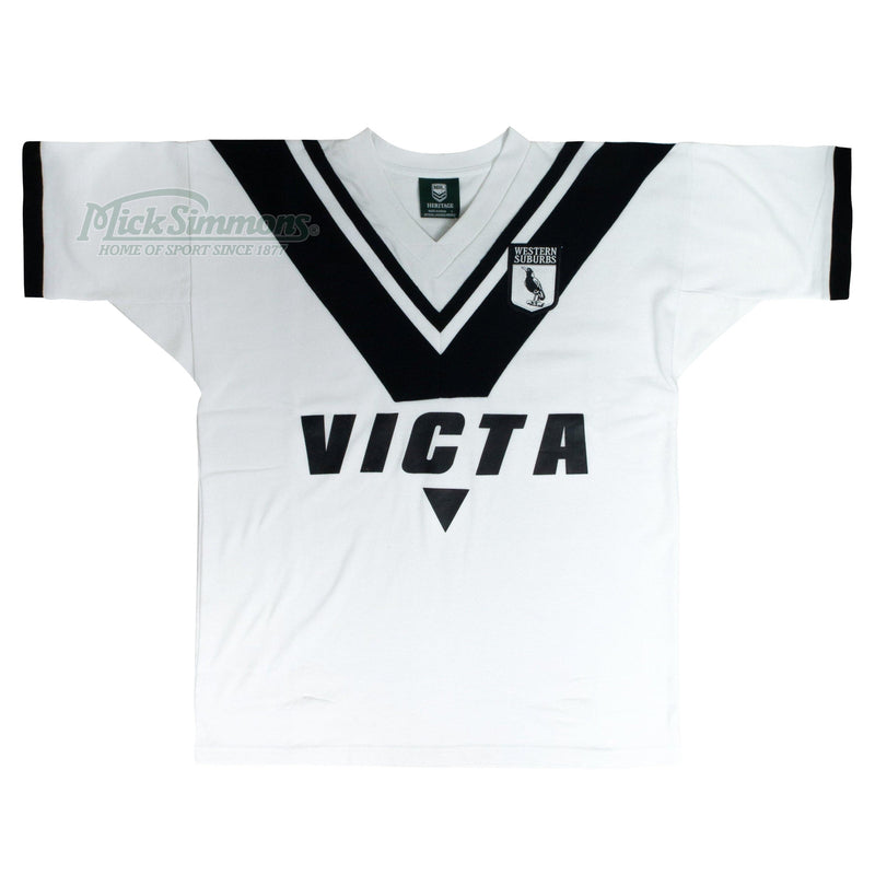 Western Suburbs Magpies 1978 Alternate NRL Vintage Retro Heritage Rugby League Jersey Guernsey - new