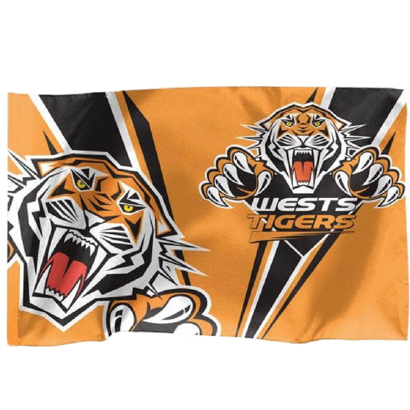 Wests Tigers NRL Game Day Flag 85cm x 60cm (Without Pole Stick ) - new