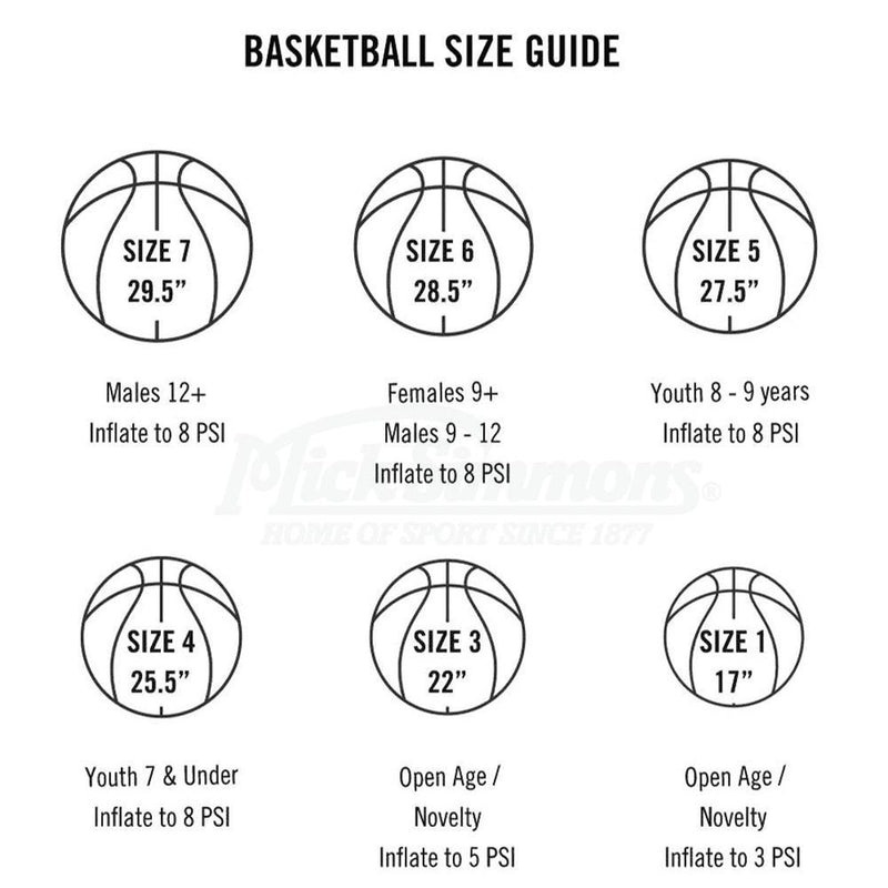 Wilson Authentic NBA Series Indoor Game Ball Indoor Basketball Size 6 - new